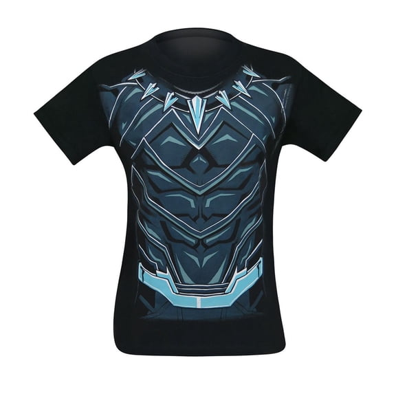 Black Panther Suit-Up Men's Costume T-Shirt-Large