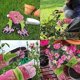 thumbnail image 4 of Guantes de jardinería de cuero resistente para hombres y mujeres, 4 of 5