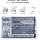 thumbnail image 5 of LHSHID Birthday Gifts Blanket Flannel Soft and Comfortable Anti static Bed Sofa Blanket 60x80in, 5 of 5