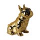 thumbnail image 1 of Estatua de perro Zulema Cerámica Verde Regalo de cumpleaños, 1 of 5