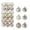 Beige, variant on Lzobxe Christmas Tree Decoration 36PCS Christmas Xmas Tree Ball Bauble Hanging Home Party Ornament Decor 3CM Christmas Gifts
