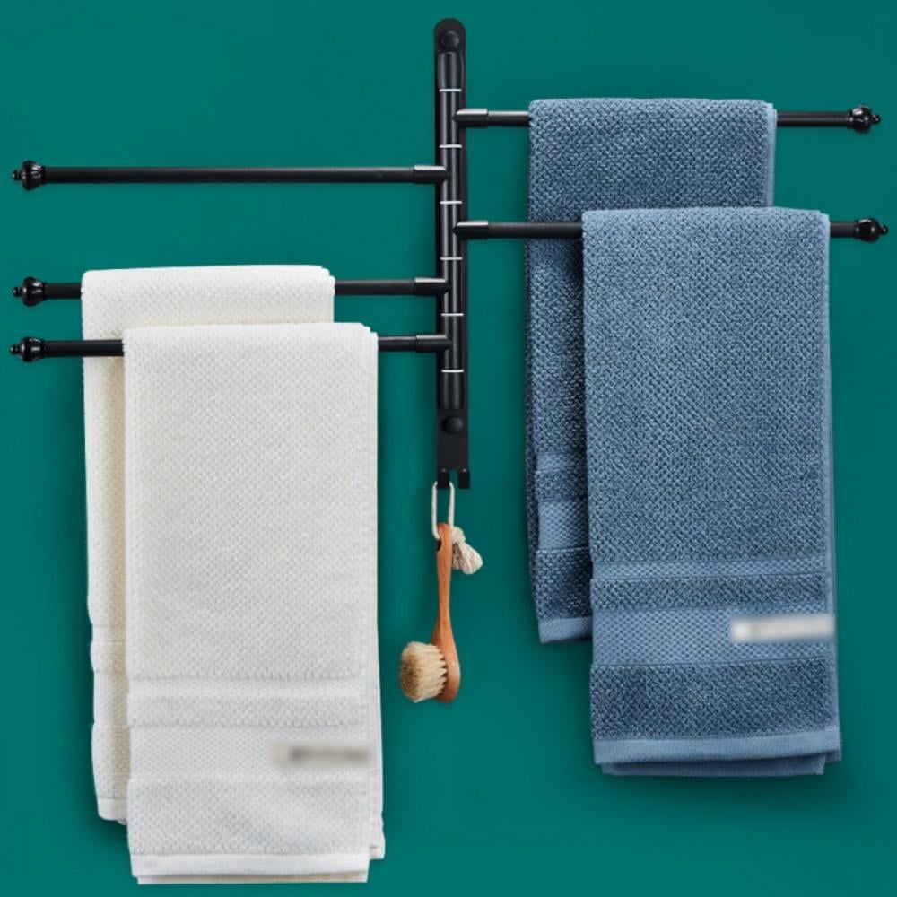 Towel Folding Kmart Tea Towel Rail Towel Rack For Bathroom, 4-Arm