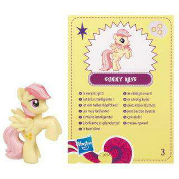My Little Pony Series 4 Sunny Rays 2 PVC Figure