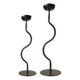 thumbnail image 1 of 2 candelabros de metal para decoración de mesa, regalo de cumpleaños, candelabro para chimenea, cena de Navidad y Acción de Gracias, 1 of 8