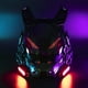 thumbnail image 3 of Casco Cyberpunk Gothic Mask LED Bluetooth para adulto, 3 of 9