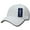 White/White, variant on DECKY Low Crown Mesh Pre Curved Bill Baseball Caps Hats Cap Hat For Men Women Grey/White