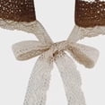 thumbnail image 5 of Wxirdiow Newborn Hats for Boys Baby Girl Straw Hat Outdoor Baby Sun Hats Summer Bowknot Cap For Infant Toddler Girls Khaki Size,6-24 Months, 5 of 5