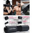 thumbnail image 5 of 7Pcs-Barbell Pad Set for Hip Thrust - Squat Pad, Bench Press Workout Foam Weight Lifting Bar Cushion,Gym Accessories for Women with Bar Bad,with Gym Ankle Straps,Hip Resistance Bands,Lifting Strap, 5 of 6