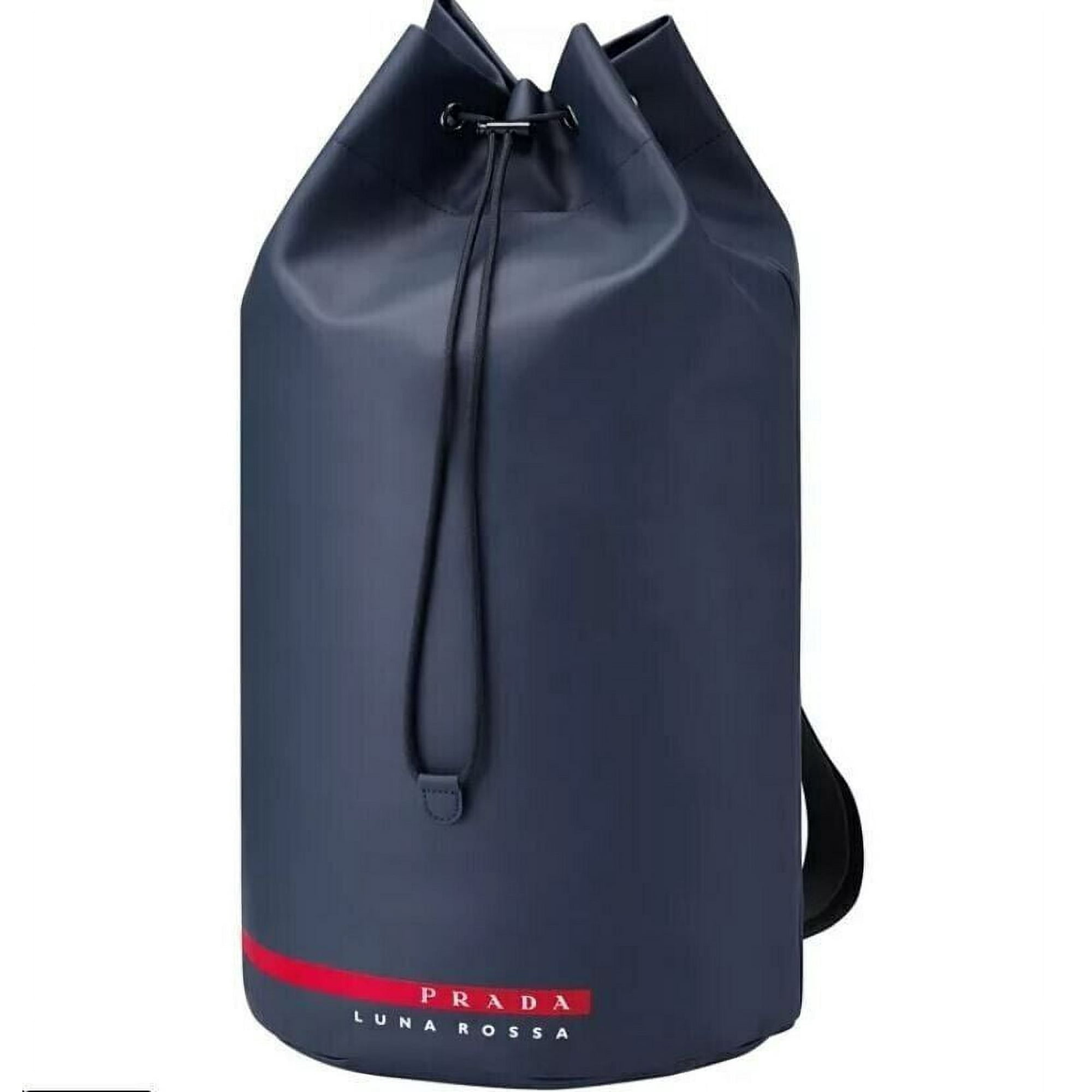 Prada Luna Rossa navy blue drawstring shoulder bag sling bag new with dust bag Walmart