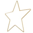 thumbnail image 2 of ADDHAT Golden Iron Star Ornament, Eye-Catching Hanging Christmas Decor for Walls, 2 of 5