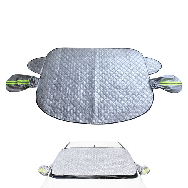 Cubierta Del Parabrisas Delantero Del Coche Invierno Cubierta Protectora Contra El Polvo La Nieve Espesa Plegable