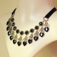 thumbnail image 2 of Collier Déclaration Collier Bavoir Gothique Vintage Mode Bijou de Costume, 2 of 10