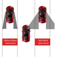 thumbnail image 2 of Blind Spot Mirror, 2" Round HD Glass Frameless Convex Rear View Mirrors Exterior Accessories with Wide Angle Adjustable Stick for Car SUV and Trucks, Pack of 2, 2 of 6