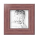 thumbnail image 2 of ArtToFrames 5" x 5" Pink Picture Frame, 5x5 inch Pink Wood Poster Frame (WOM-4441), 3 Pack, 2 of 8