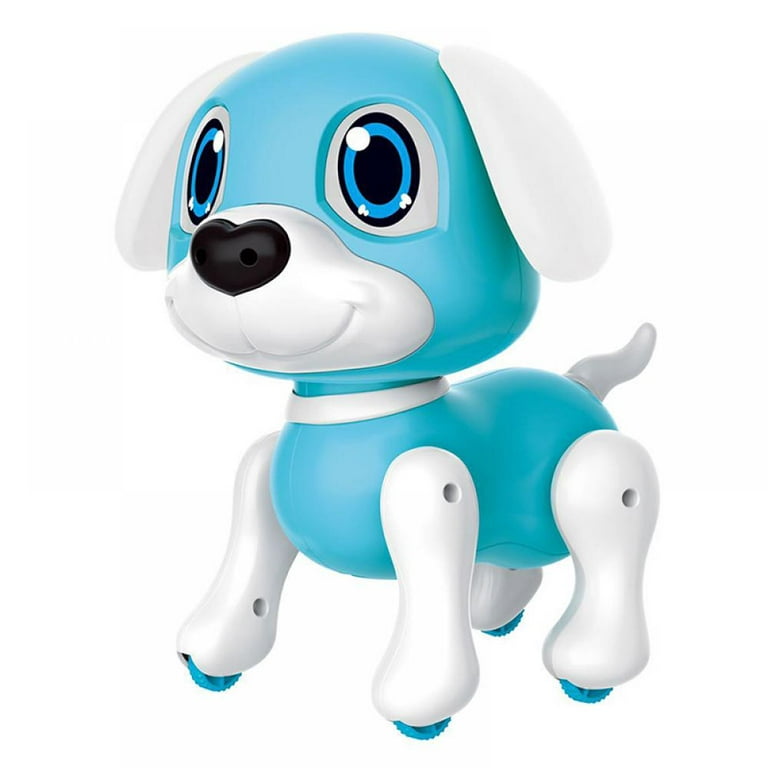 Robot Dog, Smart Puppy Toys LED Record Robot Pet for Kids Children