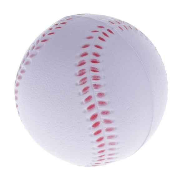 Practice Baseball - Perfect For Baseball Training - Available 3 Sizes, White 6.3cm