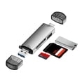 thumbnail image 4 of Lector de tarjetas 6 en 1 Wdftyju Adaptador de tarjeta de memoria Plug and Play para teléfono Huawei Android, 4 of 9