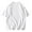 White, variant on Men's Star Sequins Short Sleeve T-Shirt - Round Neck, Korean Style, Polyester, Party/Casual/Daily