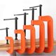 thumbnail image 2 of G Clamp Adjust Heavy Duty 1/2/3/4/5/6/8inch Soft Jaw Pad C-clamp For Woodwork, 2 of 5