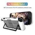 thumbnail image 4 of Caso Consola Juego Handheld TPU+PC Protección para 2 () White, 4 of 9
