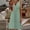 Green, variant on Summer Dresses For Women,Fashion Solid Sundresses loose Casual Round Neck Sleeveless Beach Long Dress Pink M
