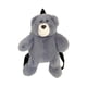 thumbnail image 5 of Mochila de oso de peluche Yinane para estudiantes adultos color gris, 5 of 8
