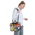 thumbnail image 6 of Lsque Mario Pattern Laptop Bag – Portable & Slim Single-Shoulder Computer Case with Adjustable Strap, Protective, Lightweight for 13”/14”/15.6” Laptops, 6 of 8