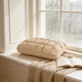 thumbnail image 4 of Insert d'Oreiller de Lit en Forme d'Ananas, Fibre Compressée Type Duvet à Haute Résilience, Polyester, 74 x 48 cm, Blanc, Lot de 1, 4 of 6