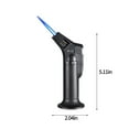 thumbnail image 3 of Kieccall Camping And Hiking Butane Lighter, Technical Cooking Lighter Refillable, Kitchen With Safe Lock And Can Be Changed Flame, Super Strong Blue Flame Torch For Kitchen, 3 of 8