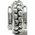 thumbnail image 5 of Sterling Silver Reflections Polished Grooved Gripper Bead (10.1 X 5.7) Made In India -Jewelry By Sweet Pea, 5 of 8