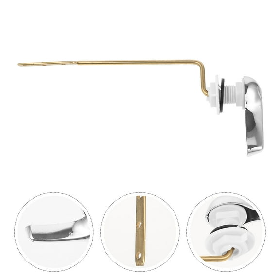 LOLIPPYY Copper Toilet Flush Handle Replacement for Tank, 1 Piece and Easy to Install