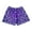 Purple, variant on Men Shorts Men's Outdoor Sports Shorts Summer New Sports Fitness Running Basketball Quarter Printed for Active Black L