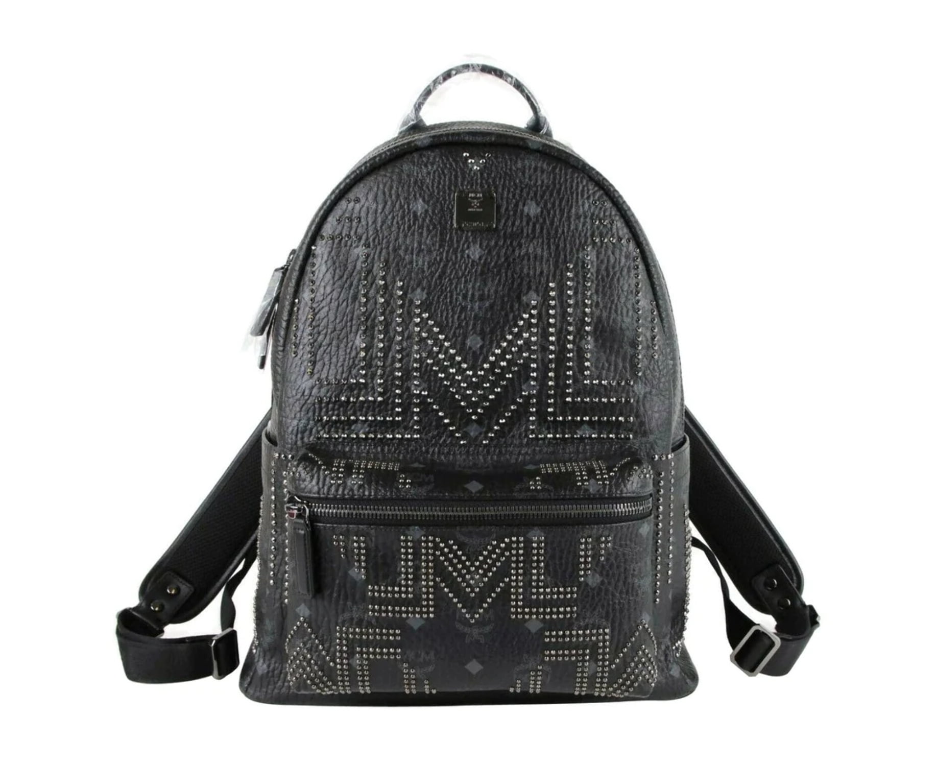 Mcm Stark Medium Backpack - Black