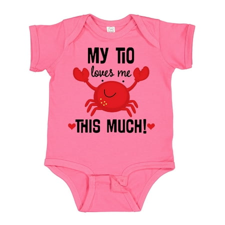 

Inktastic My Tio Loves Me Nephew Gift Baby Boy or Baby Girl Bodysuit