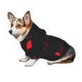 thumbnail image 6 of Bingfone Cardiogram And Heart Dog Clothes Hoodie, Pet Winter Coat,Puppy Sweatshirts For Small Dogs Boy Girl,Suitable For All Breeds-Medium, 6 of 8
