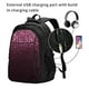 thumbnail image 2 of Fotbe Pink Glitter Sparkles A Mochila con Estampado y Puerto USB para Hombre y Mujer, Mochila Antirrobo, Mochila de Viaje, Mochila Escolar, Mochila Universitaria, 2 of 7