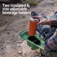 thumbnail image 5 of Kelty Loveseat Silla de camping – Silla plegable doble para festivales, camping y días de playa, sombra oscura/azul marino, 5 of 5