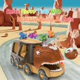 thumbnail image 3 of Camión Veslier Friction Power Carrier de juguete con forma de dinosaurio con 4 coches, 3 of 7
