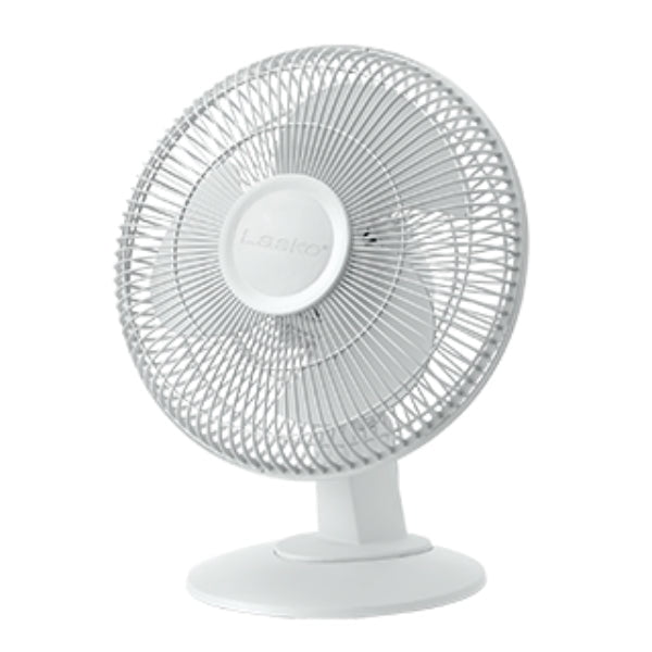 Lasko 2012 Oscillating Table Fan with 3 Quiet Speeds, 12"