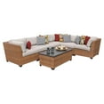 thumbnail image 2 of TK Classics Laguna Wicker 7 Piece Patio Conversation Set with Coffee Table and 2 Sets of Cushion Covers, 2 of 3