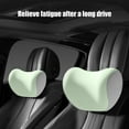 thumbnail image 6 of Tgbvmt Car Headrest Lumbar Cushion Set, Ergonomic Neck Back Support Pillow, Soft Flock Material for Comfort During Long Road Trips Commuting Outdoor Camping Family Travel Relieves Neck Back Tension, 6 of 6