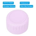 thumbnail image 5 of Uxcell Protective Silicone Boot Cover Silicone Cup Boot Anti-Slip Bottle Bottom Sleeve Purple 2 Pack, 5 of 5