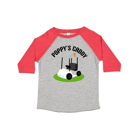 

Inktastic Poppy s Caddy Golf Cart Grandchild Gift Toddler Boy or Toddler Girl T-Shirt