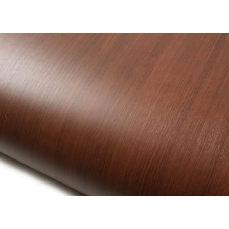 ROSEROSA Peel and Stick PVC Faux Wood Self-Adhesive Wallpaper Covering Counter Top Shelf Liner Anigre Wood 2.00 Feet(W) X 6.56 Feet(L)
