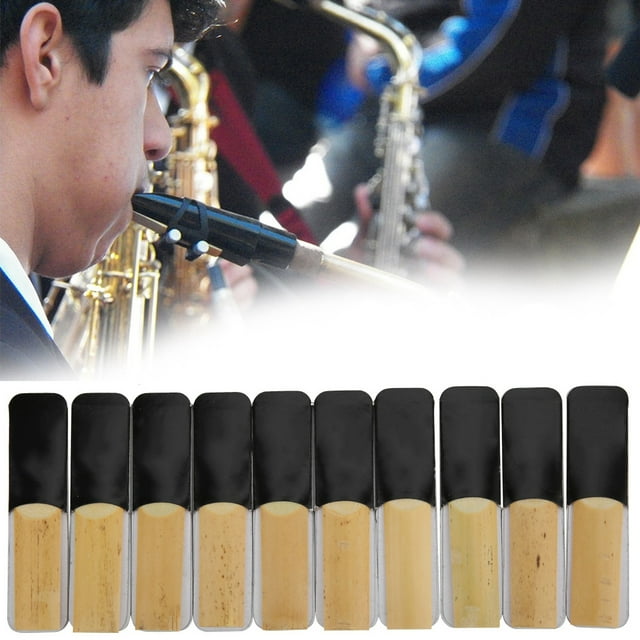 Saxophone Reed, Reasonable Size Sax Reed Stable Not Easy Deform With Reed Material For Saxophone Replacement Kit