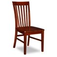thumbnail image 4 of Mission Dining Chairs with Wood Seat in Walnut - Set of 2, 4 of 4