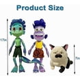 thumbnail image 3 of Muñeca de peluche HUOGUO Luca Alberto Seamonster para niños, 3 of 4