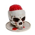 thumbnail image 1 of Halloween Multifunctional Skull Container Human Skull Flower Pot, 1 of 5