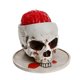 thumbnail image 1 of Halloween Multifunctional Skull Container Human Skull Flower Pot, 1 of 5