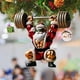 thumbnail image 4 of Christmas Decorations Ornaments Big Christmas Tree Ornaments Ornaments For Coworkers Christmas Tree Two Pendant Decoration Double Print Fitness Muscle Santa, 4 of 6